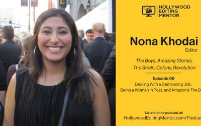 Ep. 06 – Dealing With a Demanding Job, Being a Woman in Post, and Amazon’s “The Boys” with editor Nona Khodai